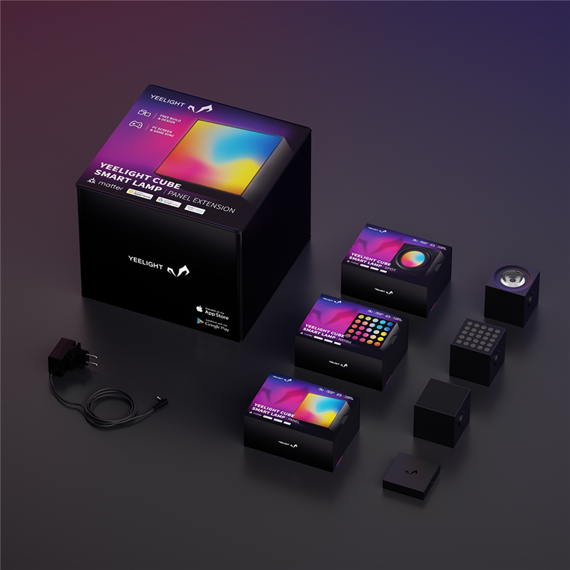 Yeelight Cube Smart Lamp Light Gaming Cube Spot Expansion Pack