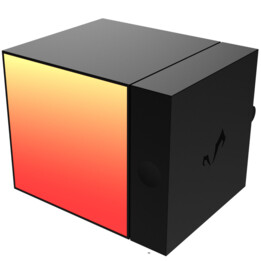 Lâmpada inteligente Yeelight Cube - painel de cubo leve para jogos - base enraizada