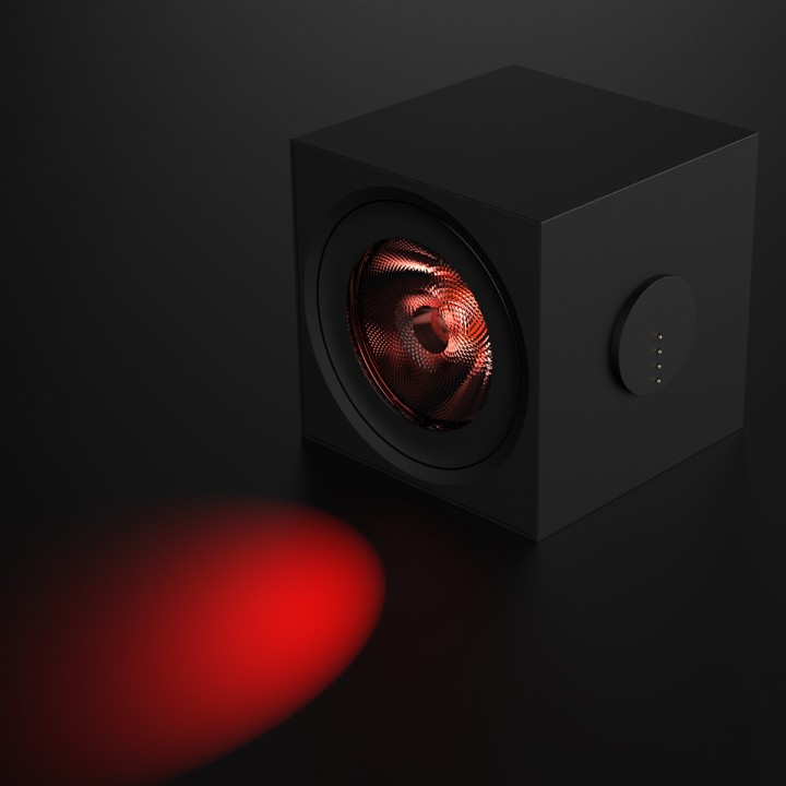 Yeelight Cube Smart Lamp - Light Gaming Cube Spot - Base radicata