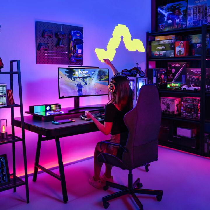 Yeelight Cube Smart Lamp - Light Gaming Cube Spot - Base radicata