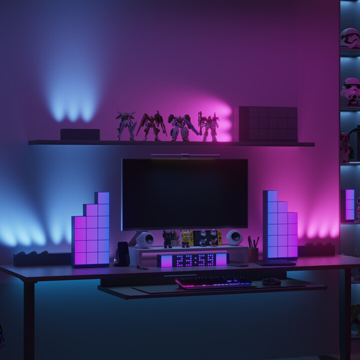Yeelight Cube Smart Lamp - Light Gaming Cube Spot - Base radicata