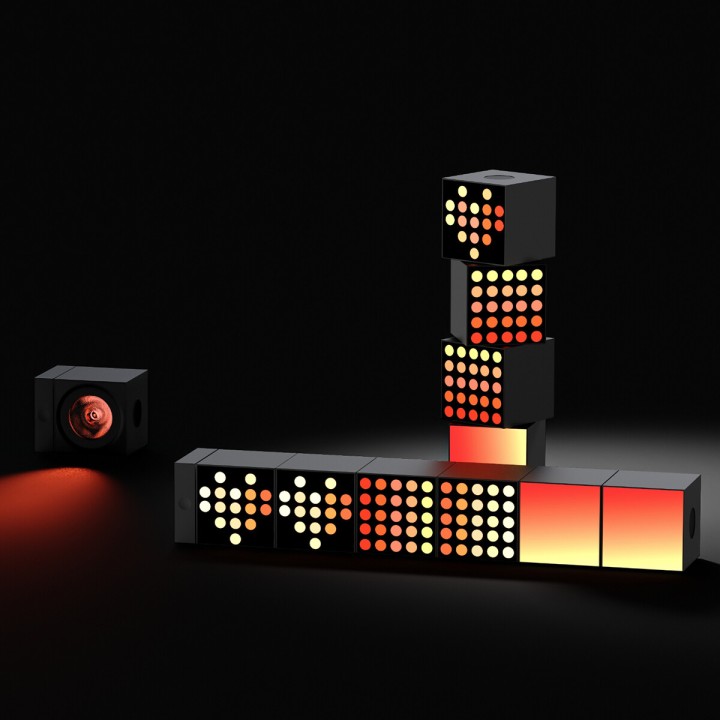 Yeelight Cube Smart Lamp - Light Gaming Cube Spot - Base radicata