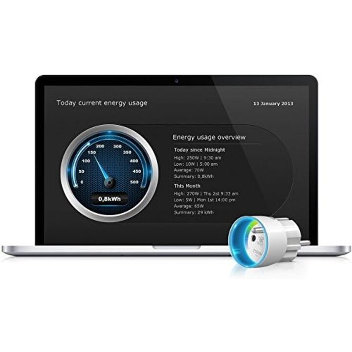 Fibaro FIBEFGWPF-102-5 Netzstecker-Adapter Typ F Weiß