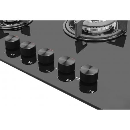 Amica PGCA7101AoB Negro Integrado 70 cm Encimera de gas 5 zona(s)