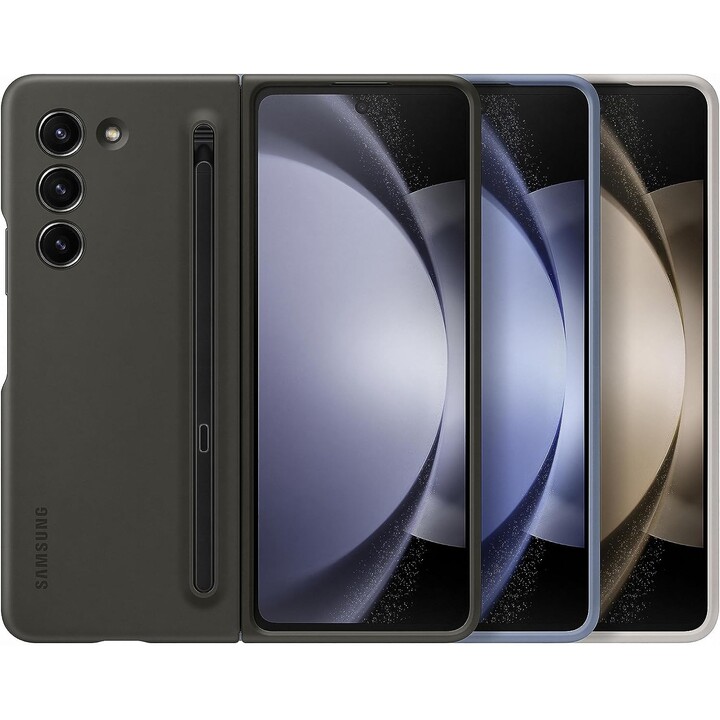 Capa com s pen cinza dobra 5