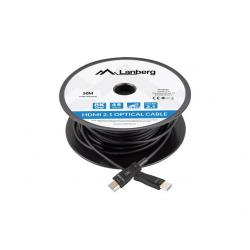 LANBERG HDMI CABLE M/M V2.1 50M 8K OPTICAL AOC