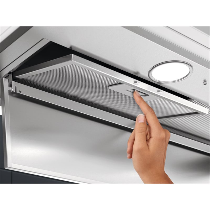 Campana Electrolux LFG719X Encastrada 580 m³/h A Plata