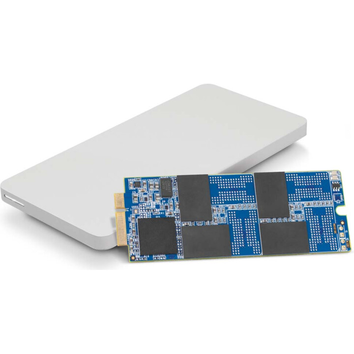 2.0TB OWC Aura Pro 6G SSD + Kit de actualización Envoy Pro para MacBook Pro 2012/13 con pantalla Retina.