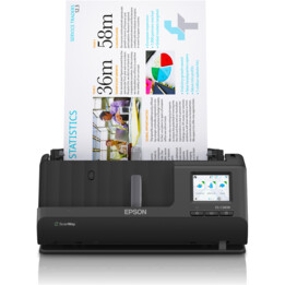 Epson ES-C380W Compact WiFi Scanner A4 600dp Black