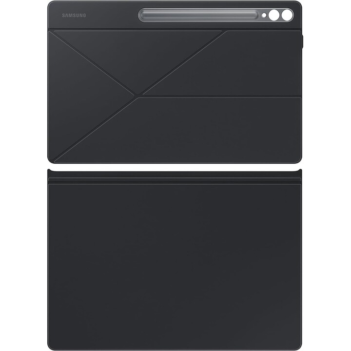Samsung Ultra Smart Book Cover, custodia nera stile libro con supporto per Galaxy Tab S9 Ultra