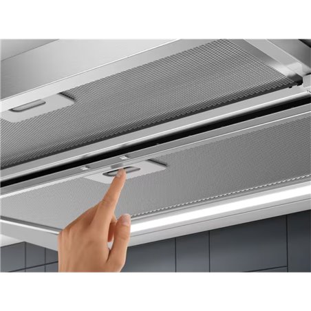 Campana Electrolux LFP616X Extraíble 600 m³/h Gris