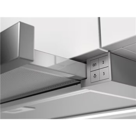 Campana Electrolux LFP616X Extraíble 600 m³/h Gris