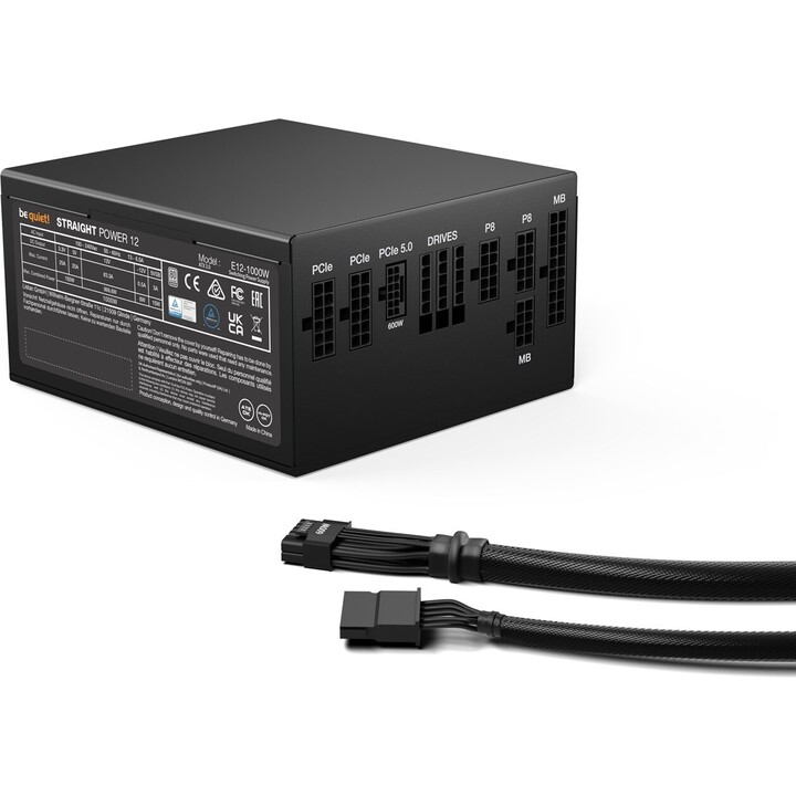be quiet! Straight Power 12 1000W fonte de alimentação preta
