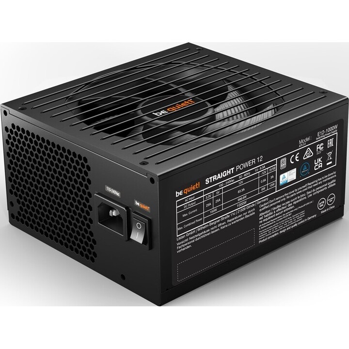 be quiet! Straight Power 12 1000W fonte de alimentação preta