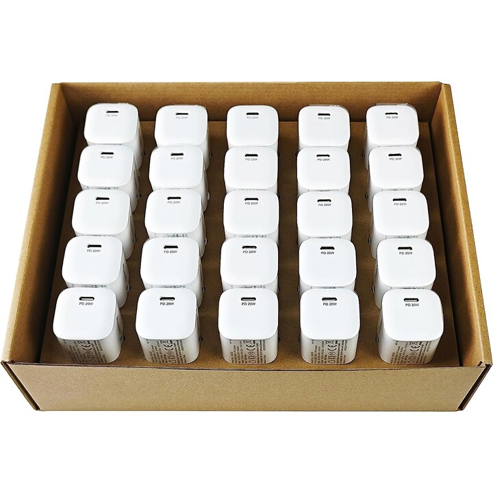 Equip PD Carregador USB-C Parede 1 Porta 20w Pack 25 Unidades