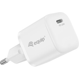 Equip Cargador PD usb-c Pared 1 Puerto 20w Pack 25 Unidades