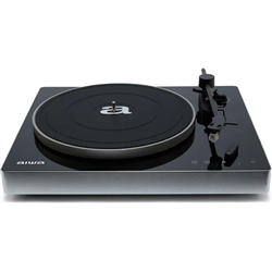 Aiwa Bluetooth Platine Vinyle Convertisseur MP3 Noir