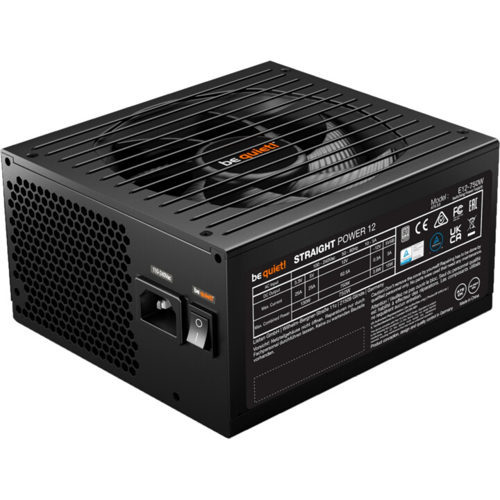 be quiet! Straight Power 12 BN336 fuente de alimentación 750W negro