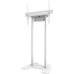 Placa de suelo Neomounts MOVE AFP-875WH ​​- atornillable - compatible con FL55-/WL55-875BL1/WH1 - blanca