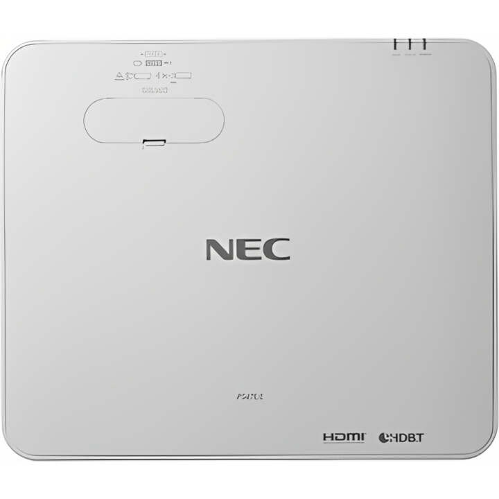 NEC P627UL Láser Profesional 3LCD 6200 Lúmenes 16:10 HD Base T HDMI LAN Desplazamiento LE Blanco