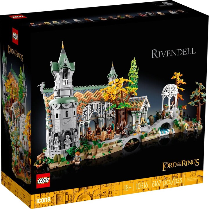 LEGO Icons Il Signore degli Anelli Gran Burrone