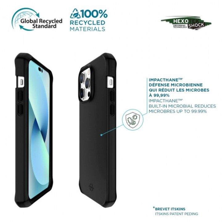MOBILIS SPECTRUM_R Capa para iPhone 14 Pro Max preto mate