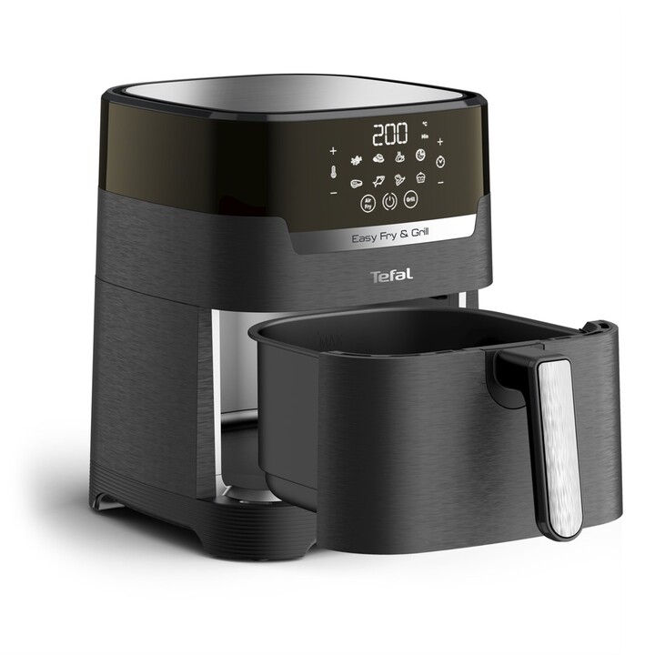Tefal Easy Fry and Grill EY505815 Unabhängige Fritteuse 4.2L 1550W Heißluftfritteuse Schwarz