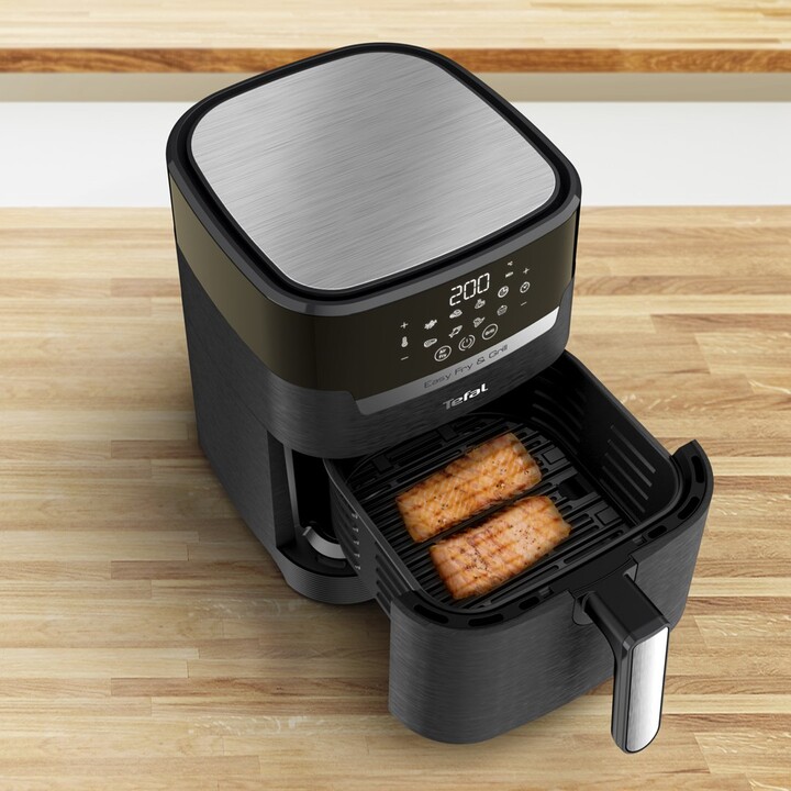 Tefal Easy Fry e Grill EY505815 Independente 4.2L Fritadeira 1550W Hot Air Fryer Preto