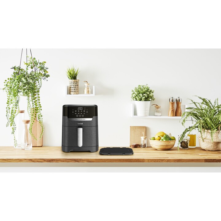 Tefal Easy Fry and Grill EY505815 Unabhängige Fritteuse 4.2L 1550W Heißluftfritteuse Schwarz