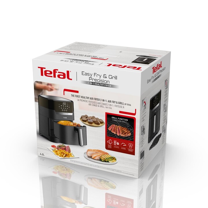 Tefal Easy Fry e Grill EY505815 Independente 4.2L Fritadeira 1550W Hot Air Fryer Preto