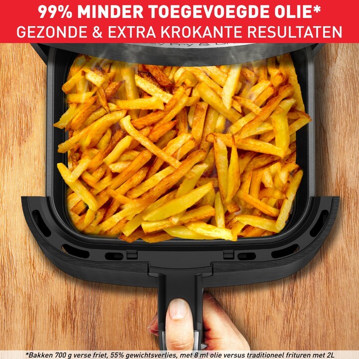 Tefal Easy Fry and Grill EY505815 Unabhängige Fritteuse 4.2L 1550W Heißluftfritteuse Schwarz