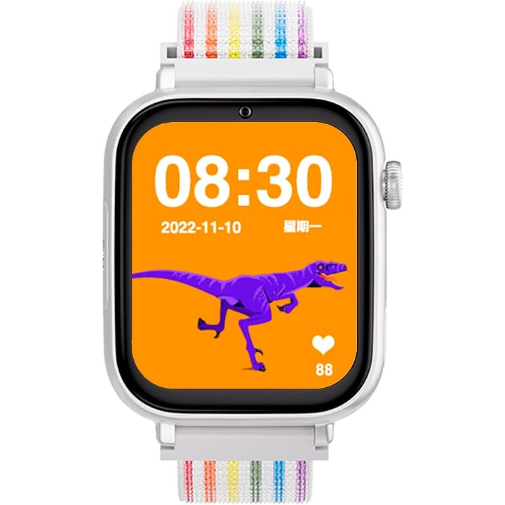 SaveWatch Plus con GPS e chiamata / cassa BIANCA e cinturino UNICORN
