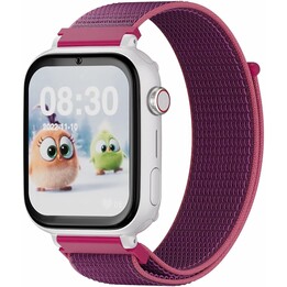 SaveWatch Plus con GPS y llamada / caja BLANCA y correa RASPBERRY - reparado por el fabricante