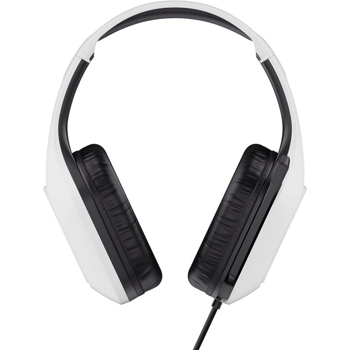Fones de ouvido Trust GXT 415W Zirox com fio para jogos branco