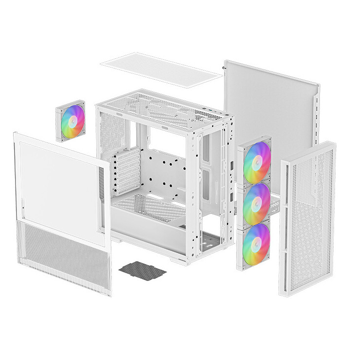 DeepCool CH560 Mesh Blanco