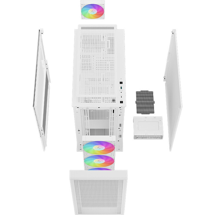 DeepCool CH560 Mesh Weiß