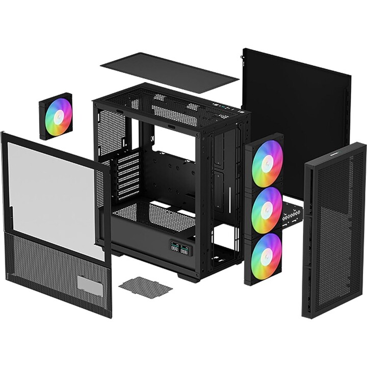 Rete digitale DeepCool CH560 nera