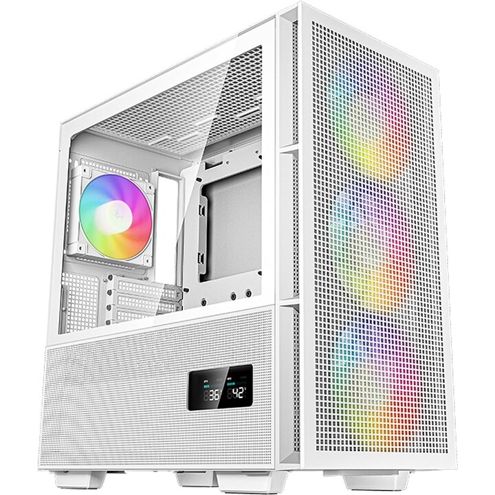 DeepCool CH560 malha digital branca