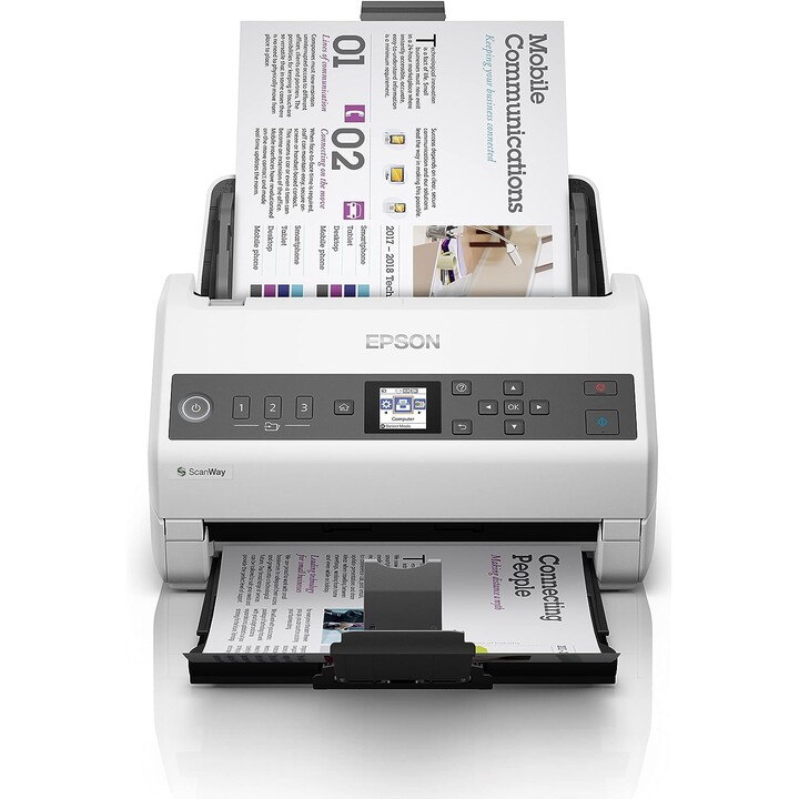 Epson WorkForce DS-730N Document Scanner with ADF / Duplex Document Feeder