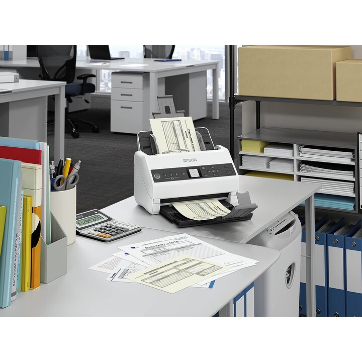 Epson WorkForce DS-730N Document Scanner with ADF / Duplex Document Feeder