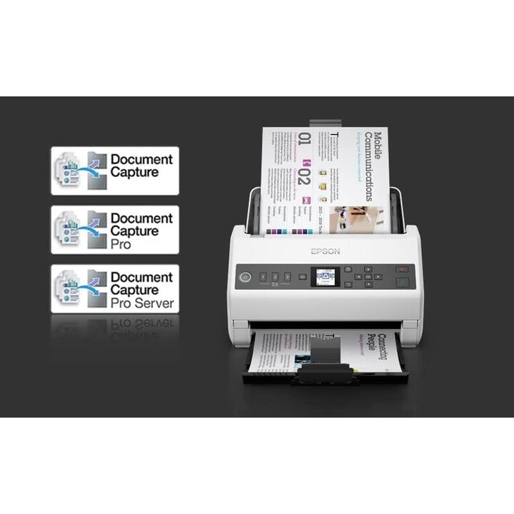 Epson WorkForce DS-730N Document Scanner with ADF / Duplex Document Feeder
