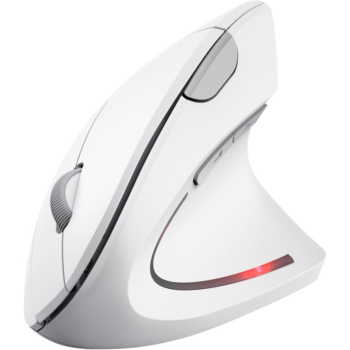 Wireless mouse TRUST VERTO WIRELESS ERGO MOUSE WHT