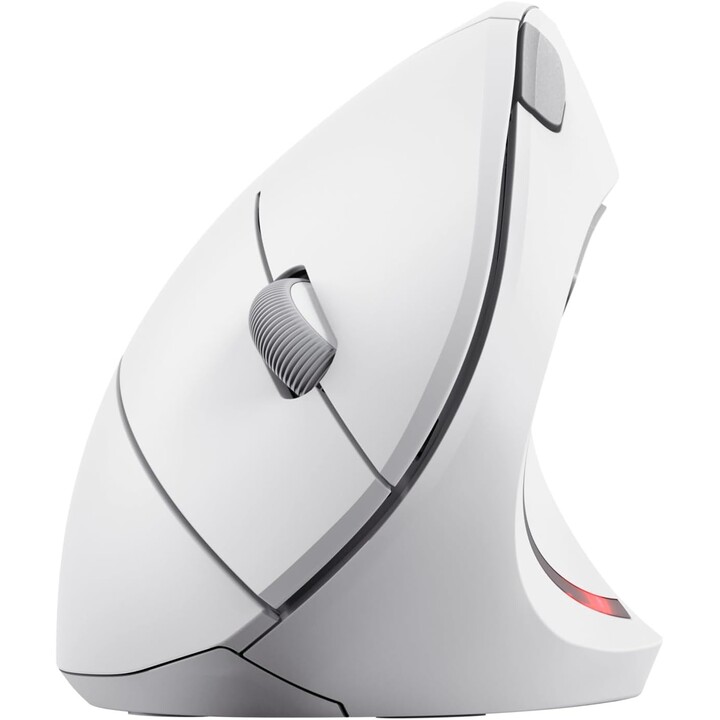 Ratón inalambrico TRUST VERTO WIRELESS ERGO MOUSE WHT