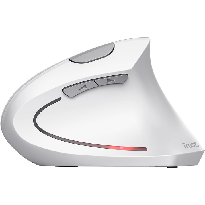 Mouse senza fili TRUST VERTO WIRELESS ERGO MOUSE WHT