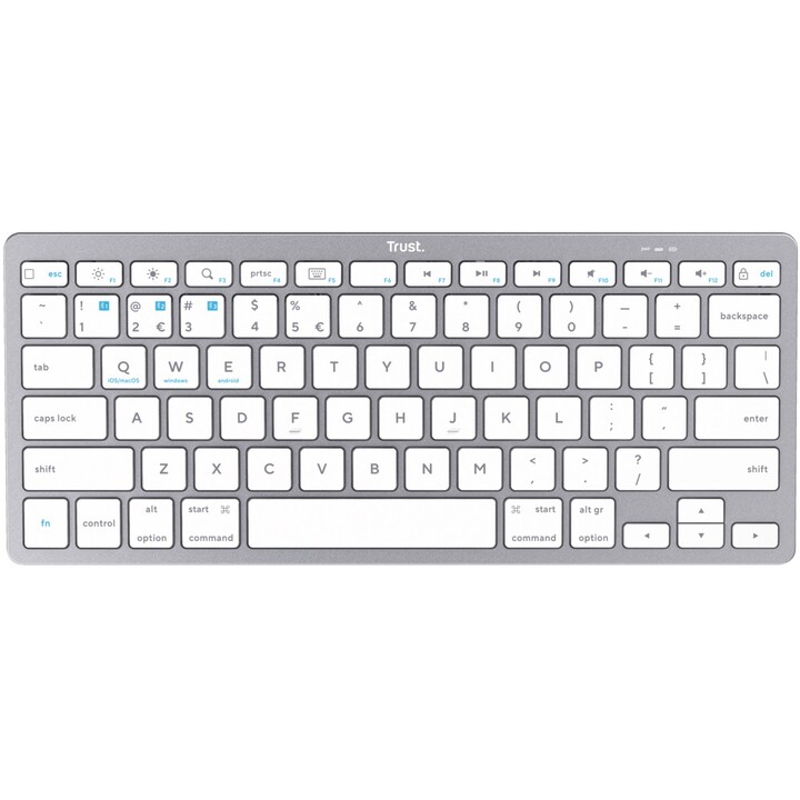 Teclado sem fio TRUST BASICS TECLADO BLUETOOTH EUA