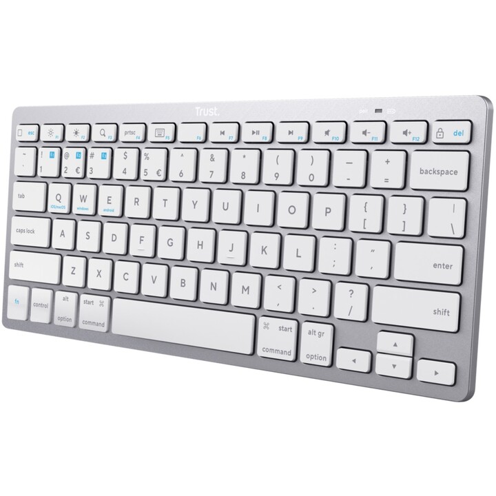 Teclado sem fio TRUST BASICS TECLADO BLUETOOTH EUA