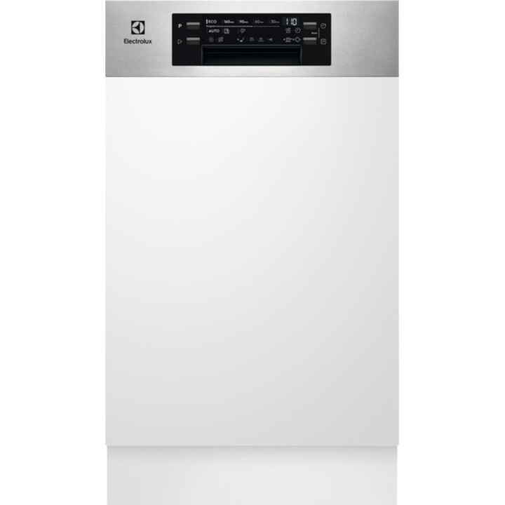 Electrolux EES42210IX Integrated lavastoviglie 9 Posiziona Impostazioni bianche