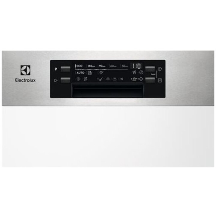 Electrolux EES42210IX Integrated lavastoviglie 9 Posiziona Impostazioni bianche