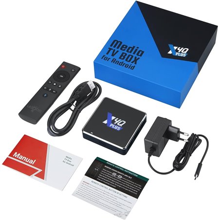 UGOOS X4Q Plus S905X4 4 Go/64 Go Double Wi-Fi Bluetooth Android 11 - Android TV