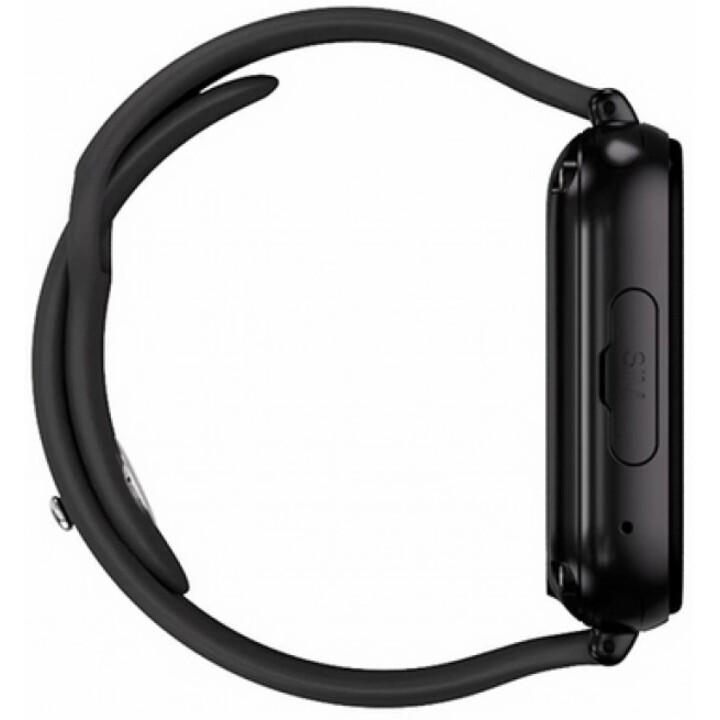 Savefamily boîtier noir + bracelet silicone noir